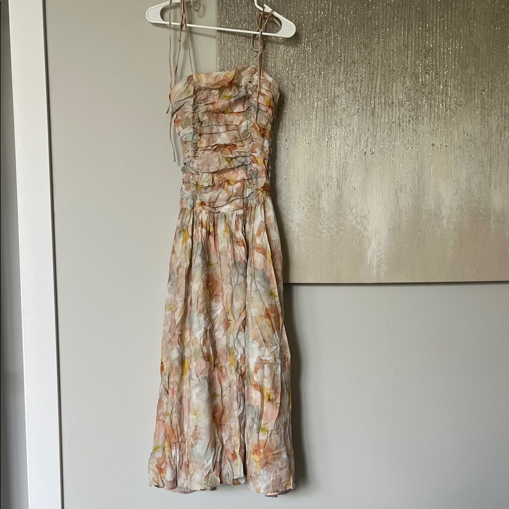 Petal & Pup Multicolor Maxi Dress - spaghetti strap